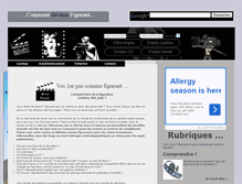 Tablet Screenshot of devenir-figurant.com